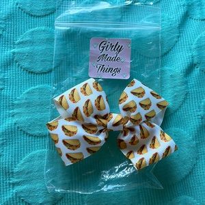 Taco hair bow